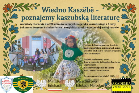 ''Projekt Wiedno Kaszëbë - poznajemy kaszubską literaturę''