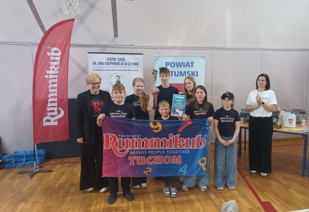 Szkoła w Tuchomiu jest najlepszą szkołą na Pomorzu w Rummikub